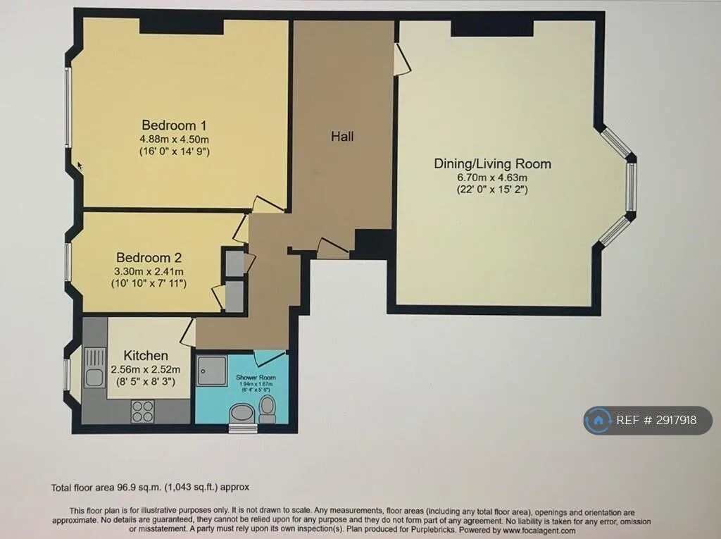 2 bedroom flat for rent