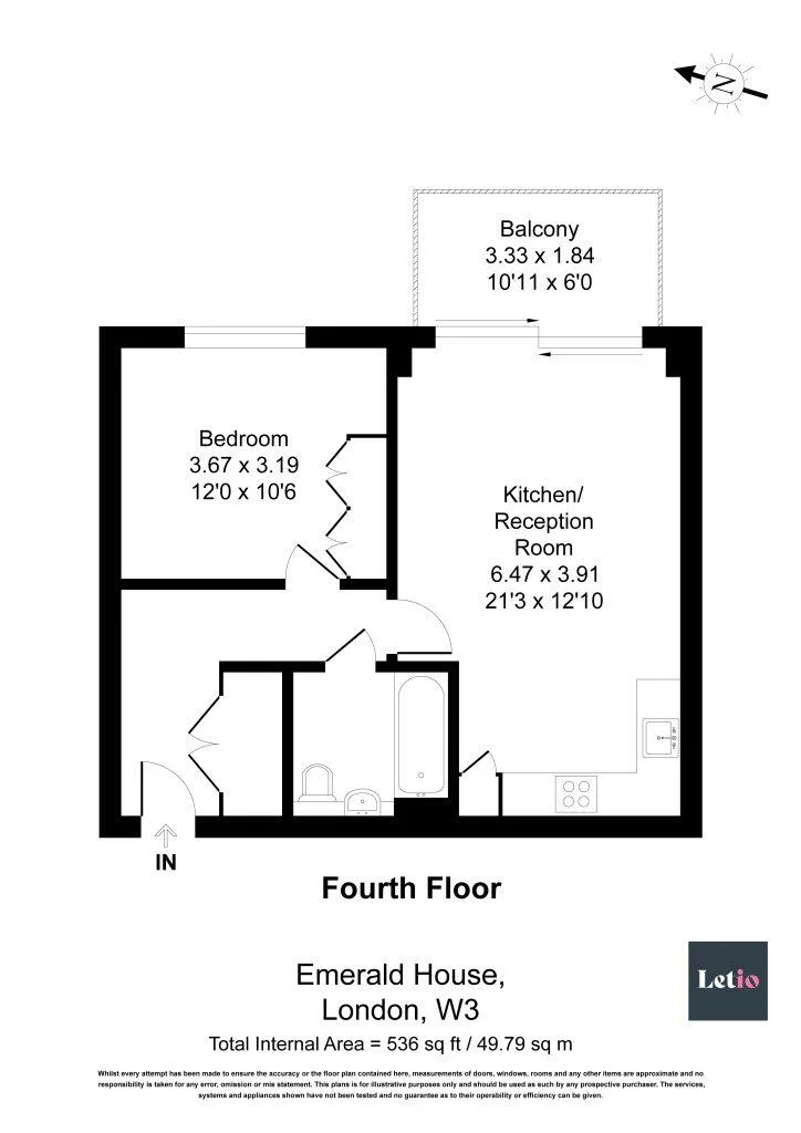 1 bedroom flat for rent