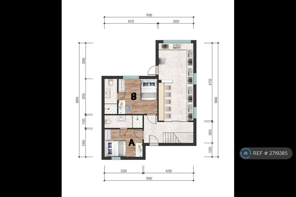 1 bedroom house share for rent