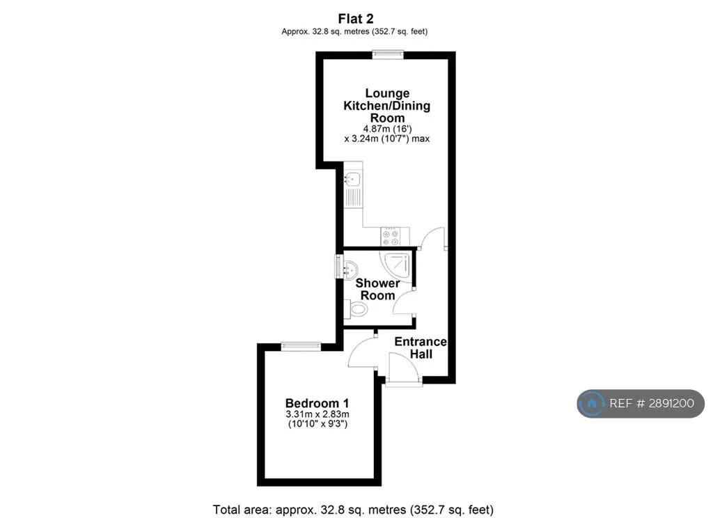 1 bedroom flat for rent