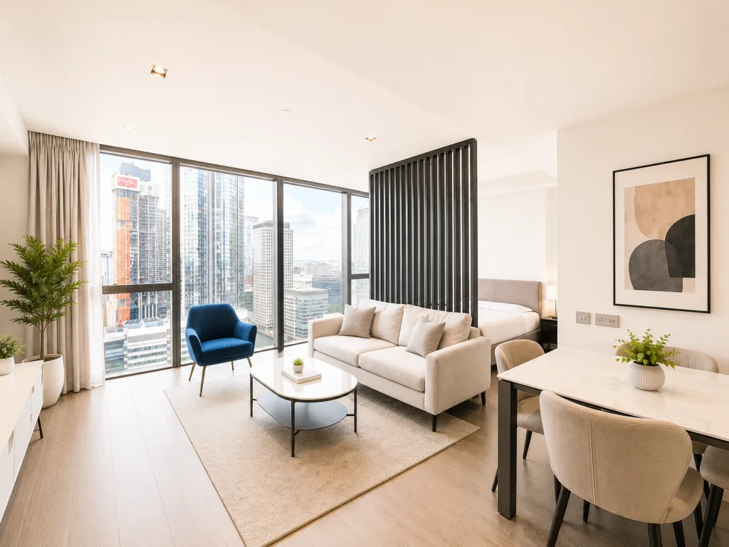 Studio flat for rent