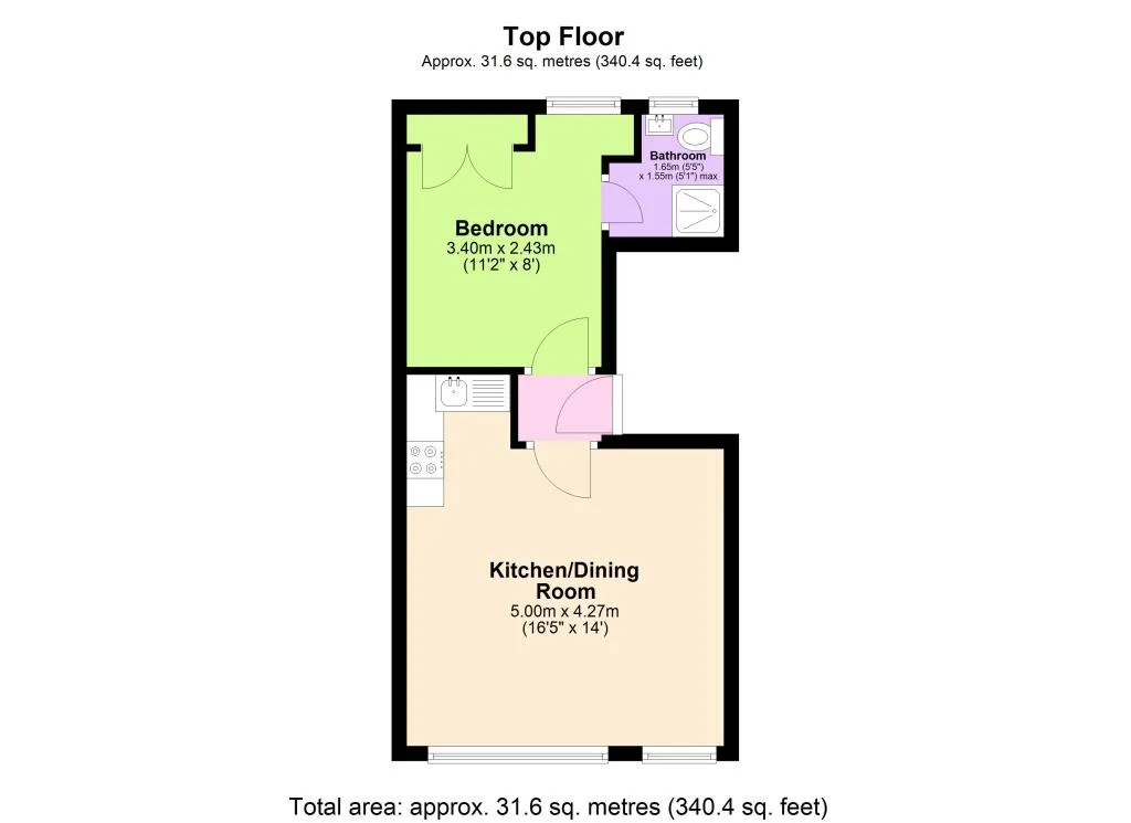 1 bedroom flat for rent