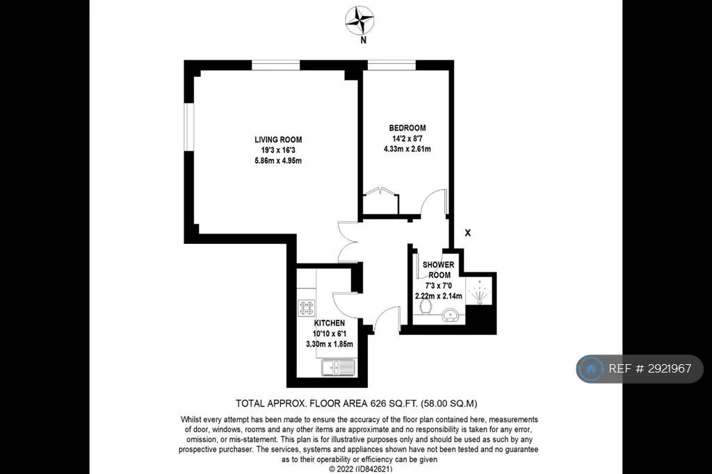 1 bedroom flat for rent