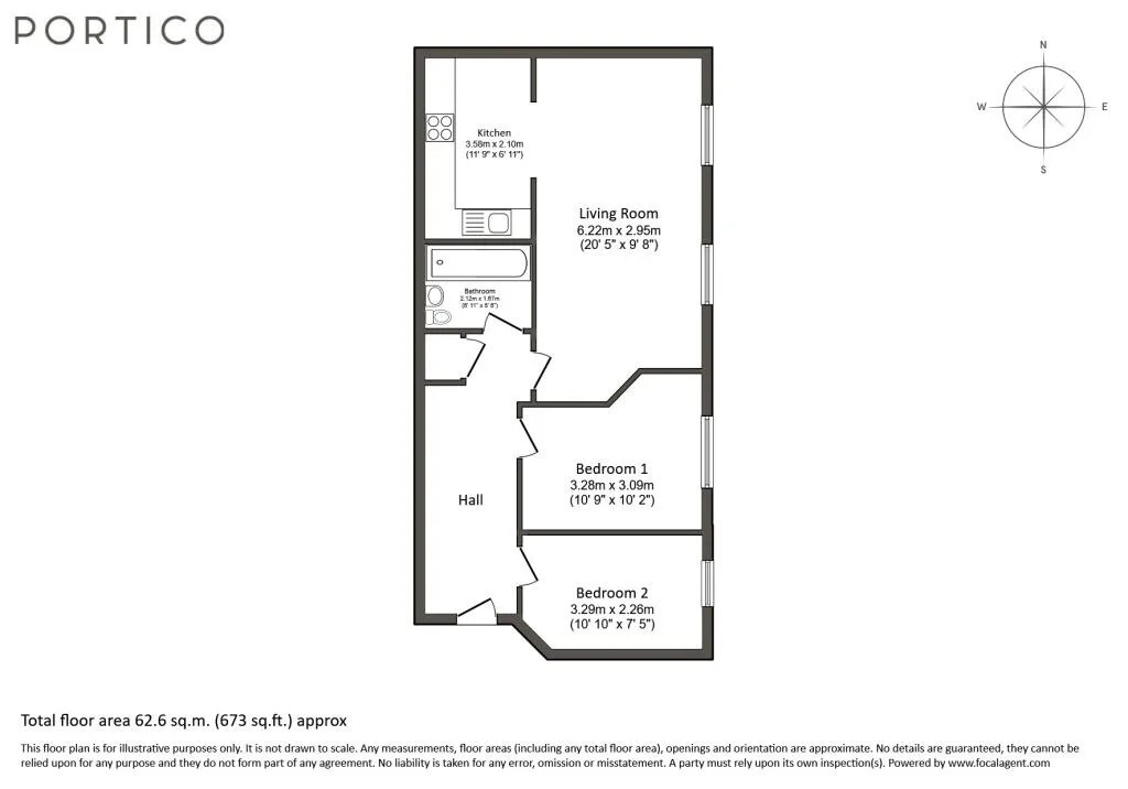 2 bedroom flat for rent