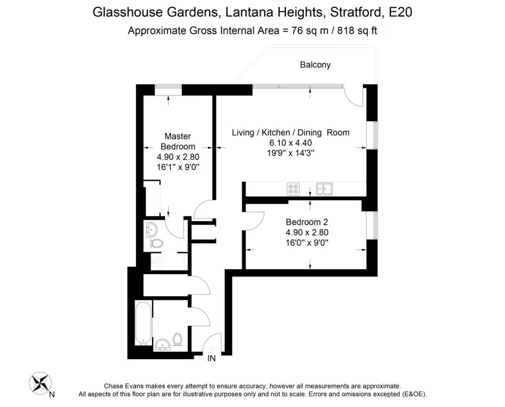 2 bedroom flat for rent