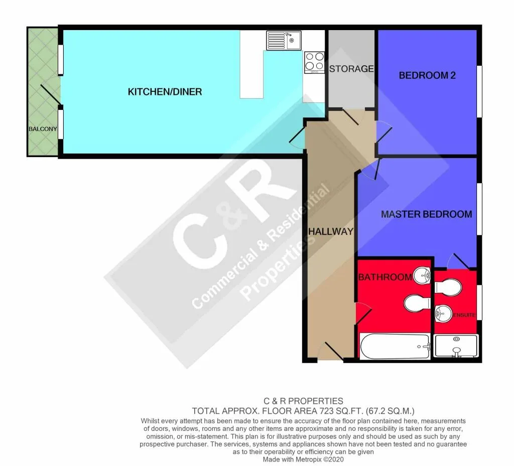 2 bedroom apartment for rent
