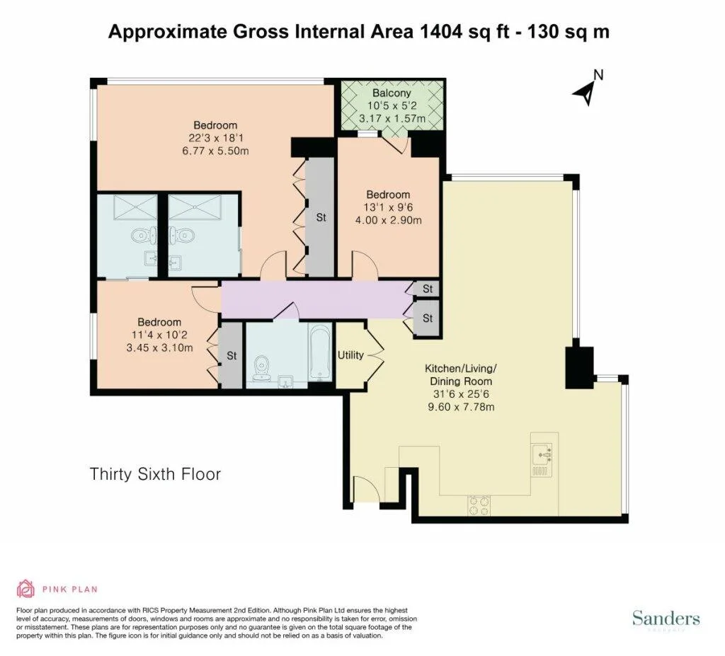 3 bedroom flat for rent