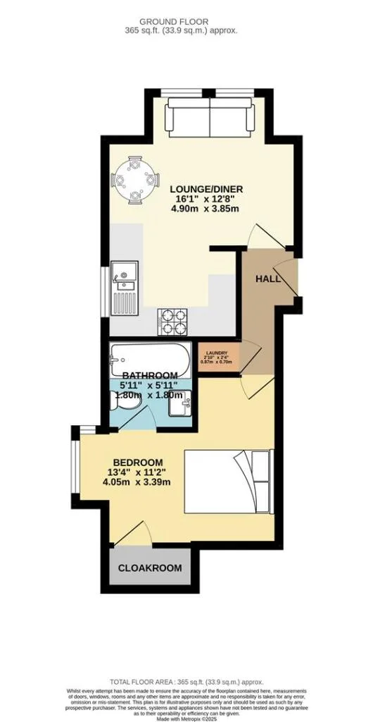 1 bedroom apartment for rent