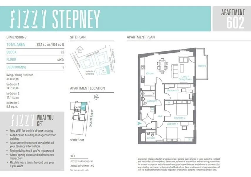 3 bedroom flat for rent