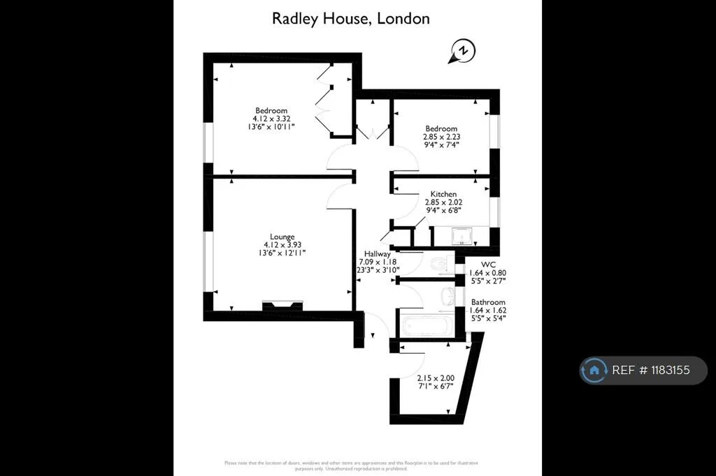 2 bedroom flat for rent