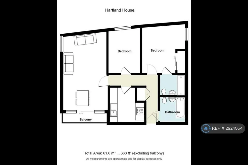 2 bedroom flat for rent