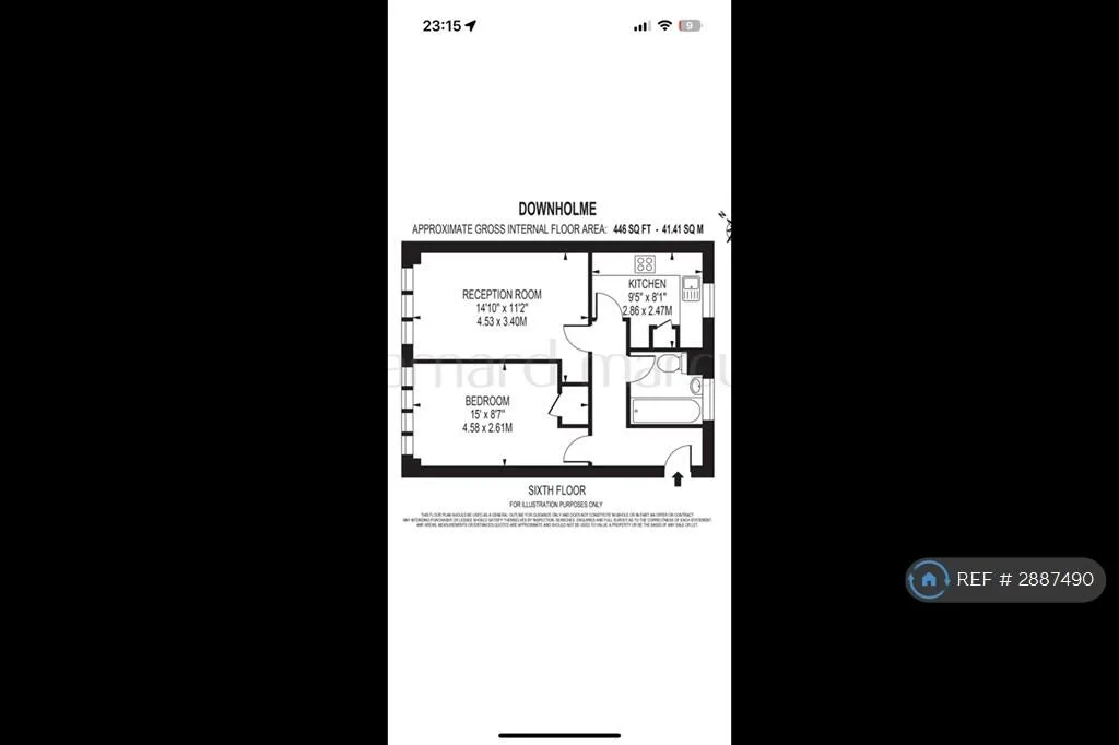 1 bedroom flat for rent
