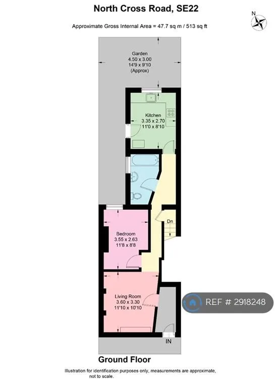 1 bedroom flat for rent