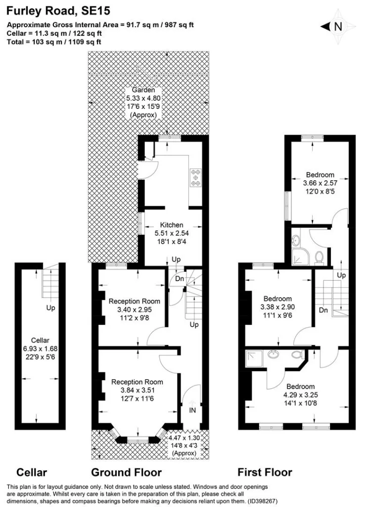 5 bedroom terraced house for rent