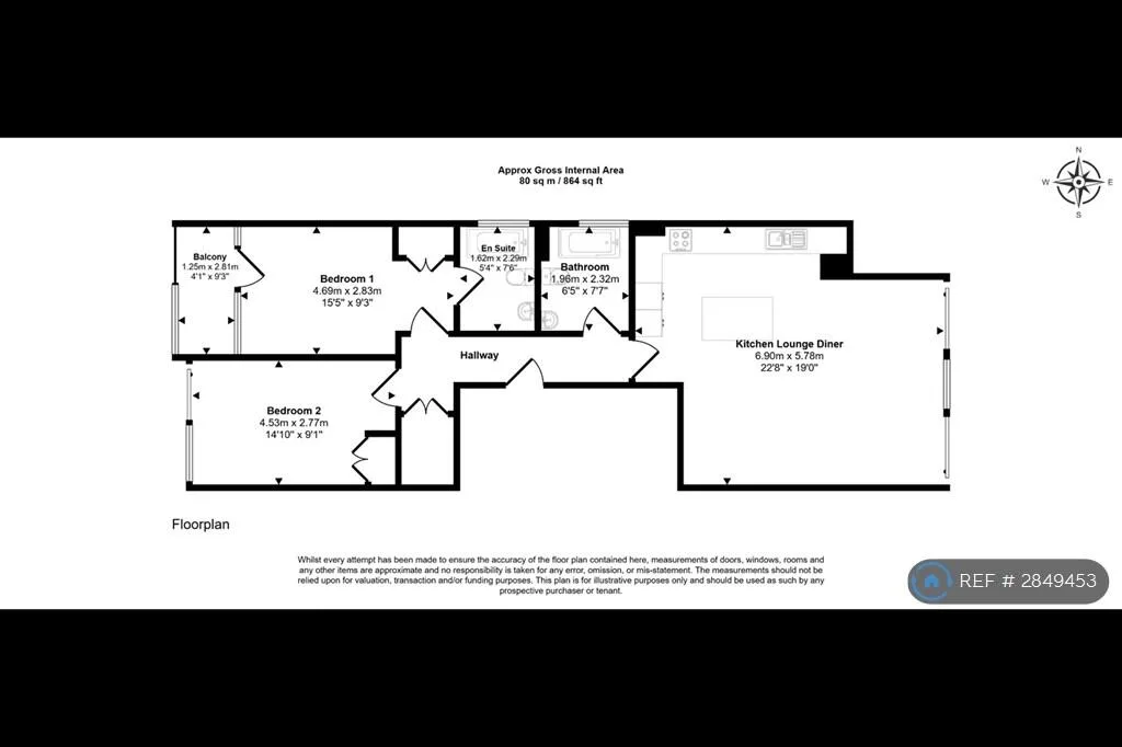 2 bedroom flat for rent