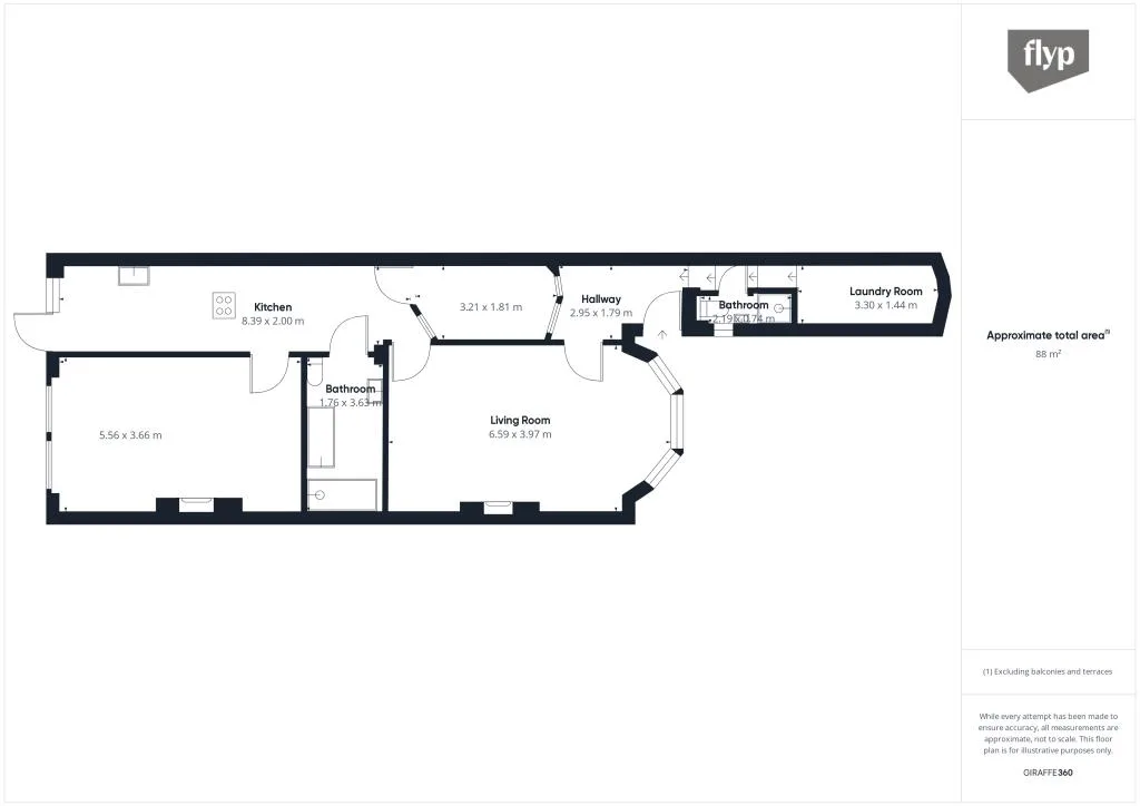 2 bedroom flat for rent