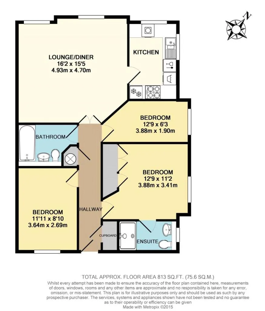 3 bedroom apartment for rent