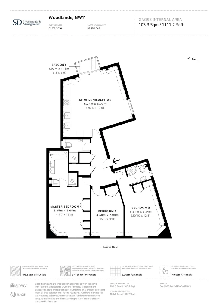 3 bedroom flat for rent