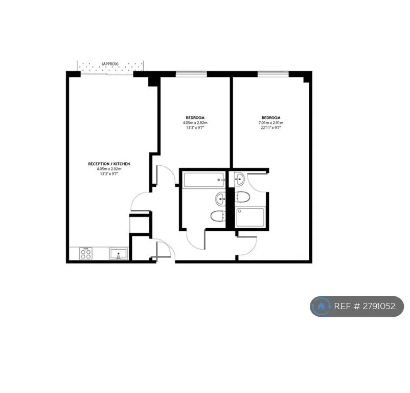2 bedroom flat for rent