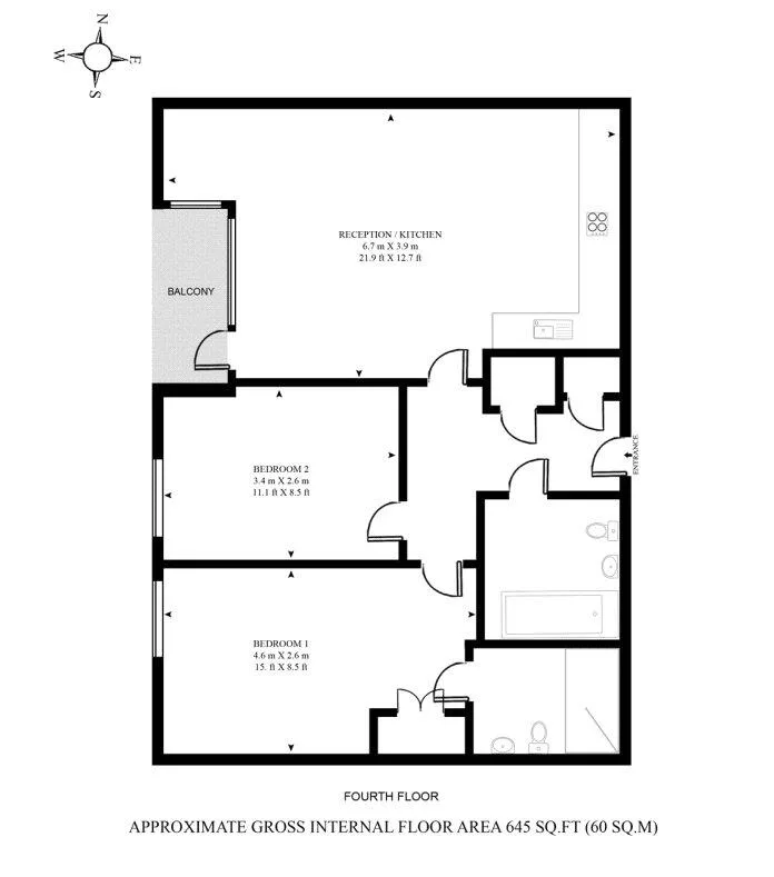 2 bedroom apartment for rent
