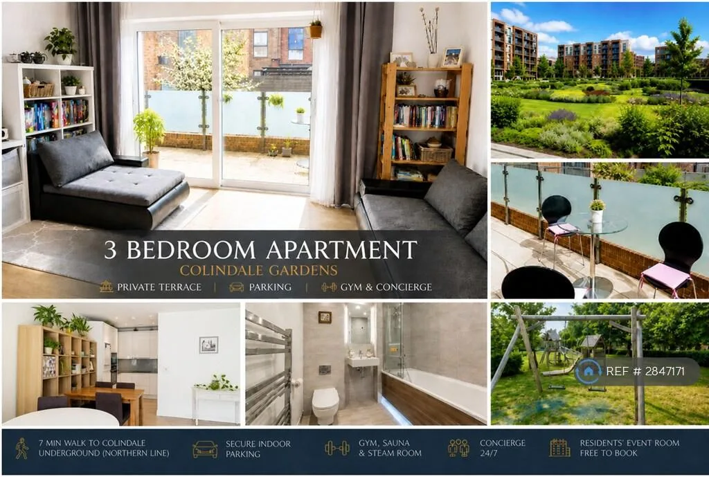 3 bedroom flat for rent