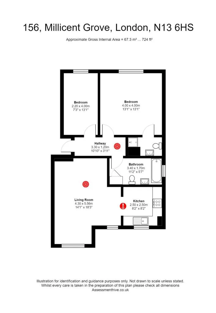 2 bedroom flat for rent