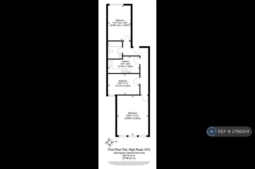 2 bedroom flat for rent