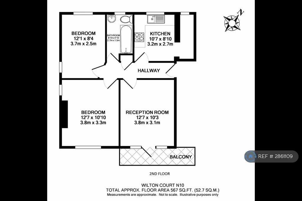 2 bedroom flat for rent