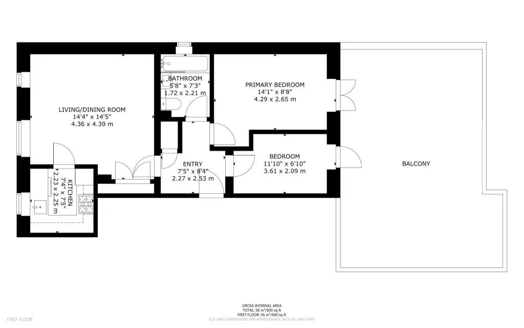 2 bedroom apartment for rent