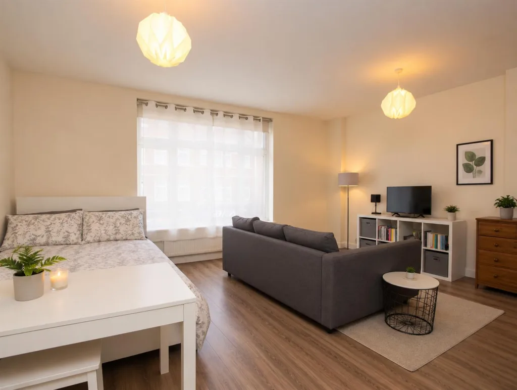Studio flat for rent