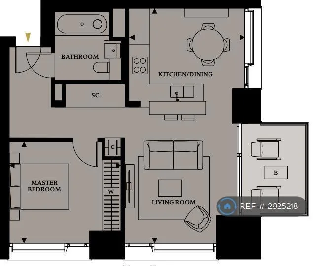 1 bedroom flat for rent