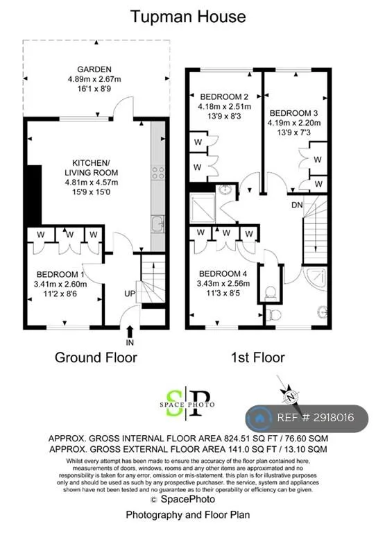 4 bedroom flat for rent