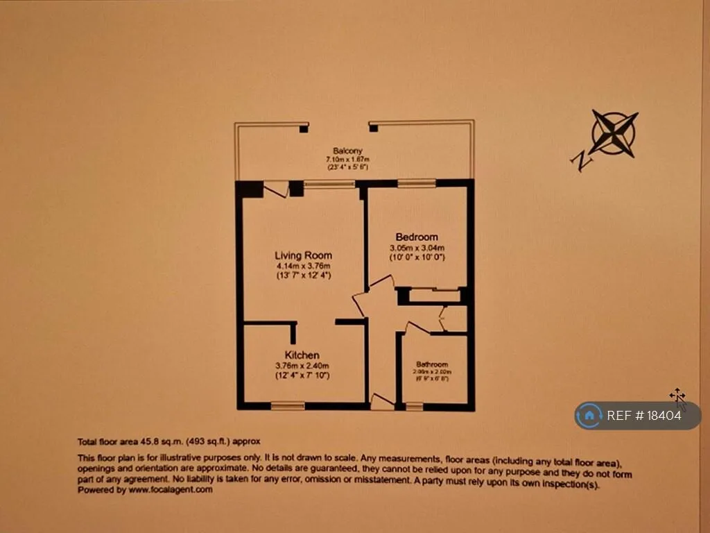 1 bedroom flat for rent