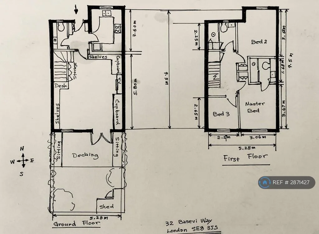 3 bedroom terraced house for rent