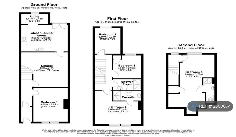 5 bedroom terraced house for rent