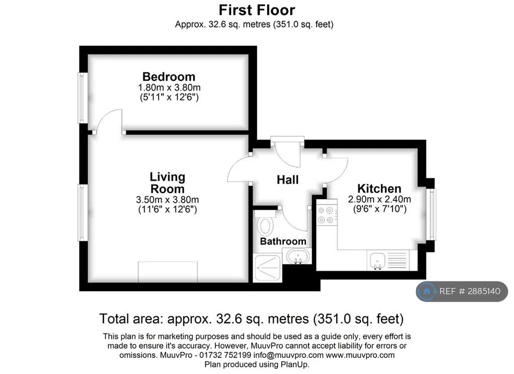 1 bedroom flat for rent
