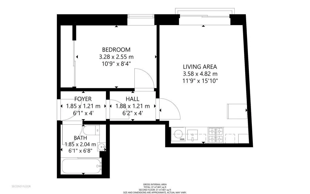 1 bedroom flat for rent