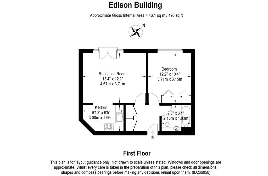 1 bedroom apartment for rent