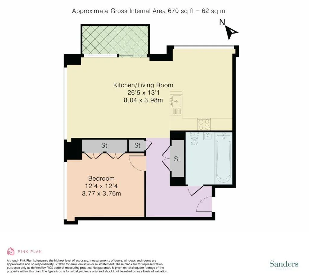 1 bedroom flat for rent