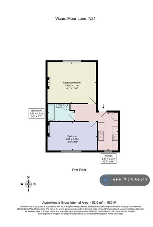 1 bedroom flat for rent