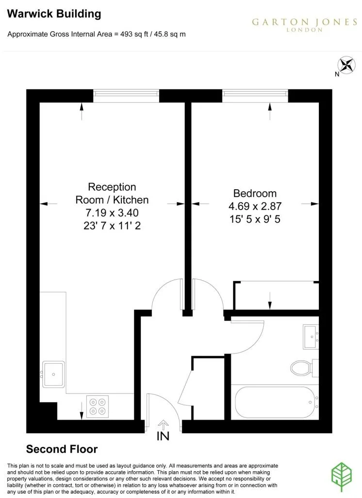 1 bedroom apartment for rent