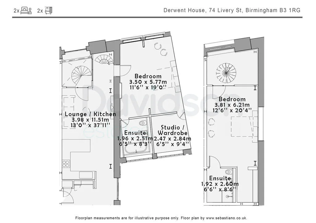 2 bedroom apartment for rent
