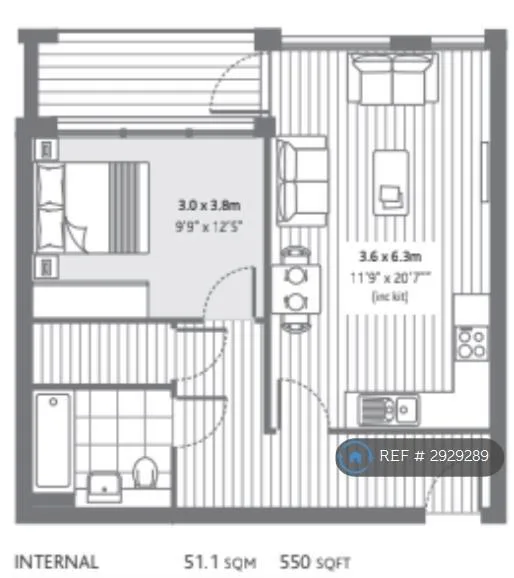 1 bedroom flat for rent