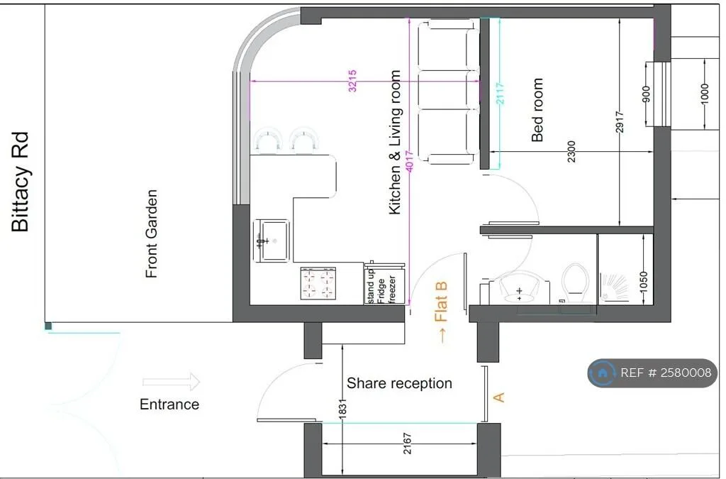 1 bedroom flat for rent
