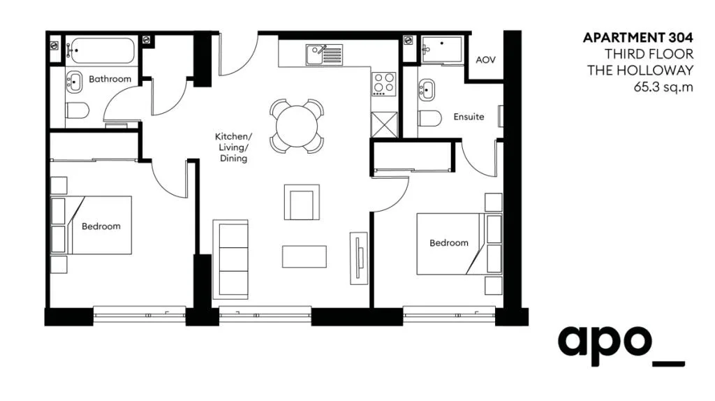 2 bedroom apartment for rent