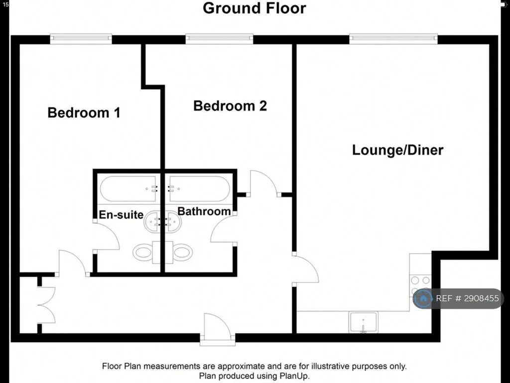 2 bedroom flat for rent
