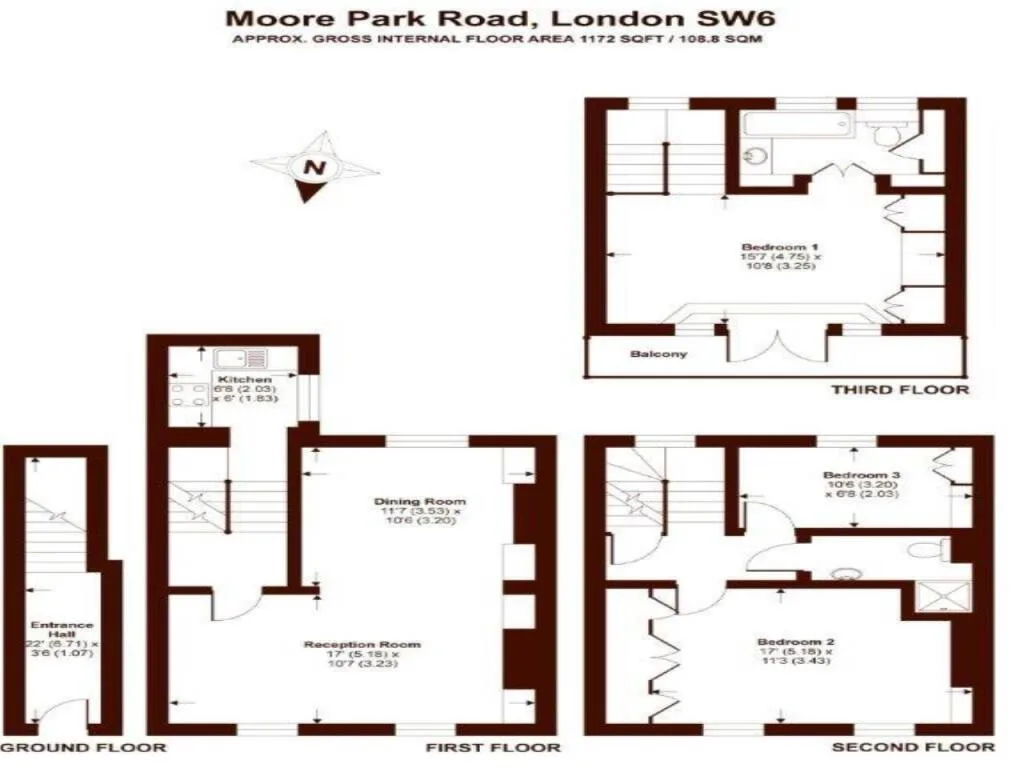 3 bedroom flat for rent