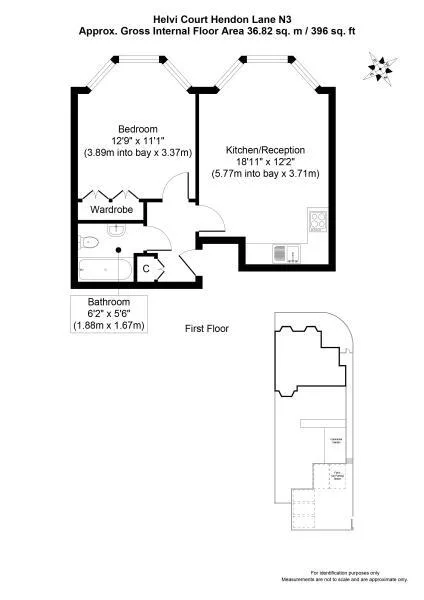 1 bedroom flat for rent