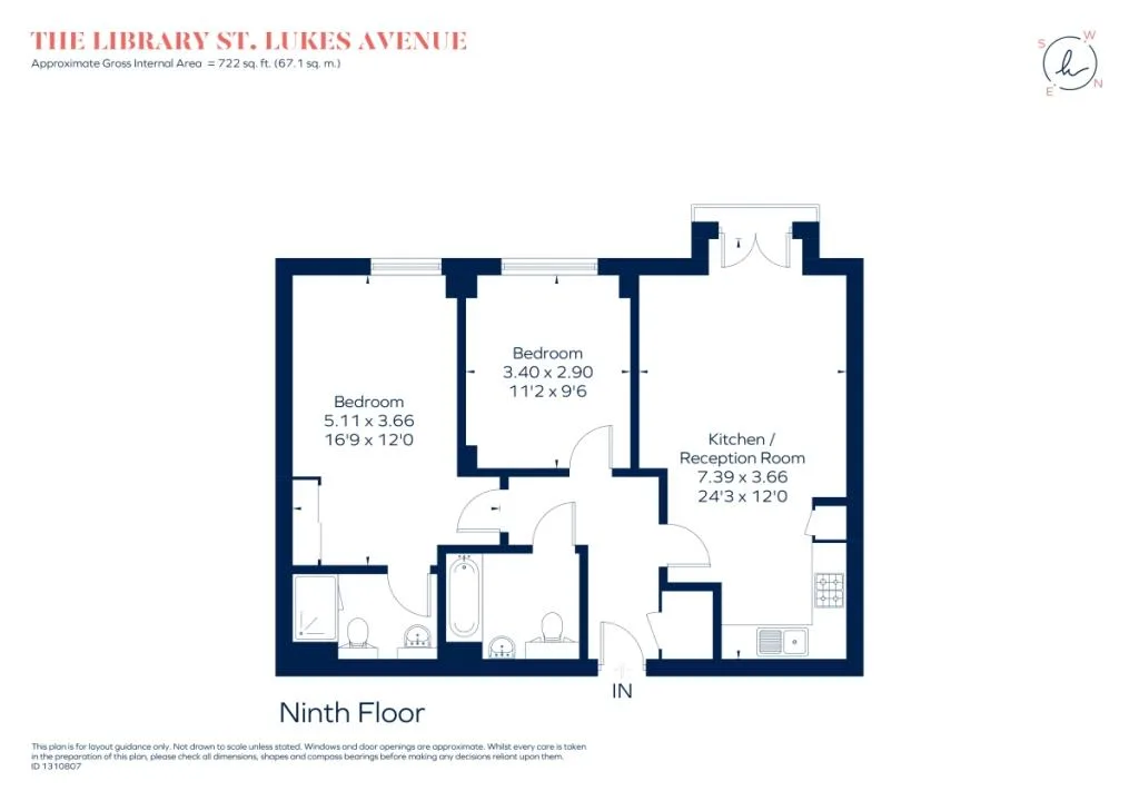 2 bedroom apartment for rent