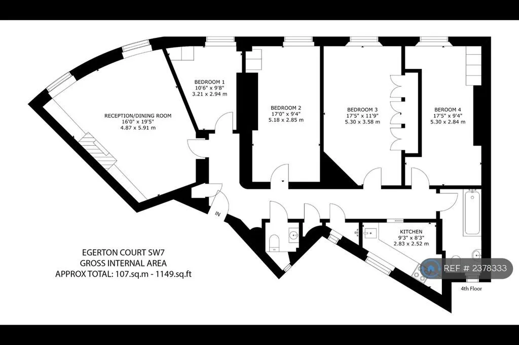 4 bedroom flat for rent